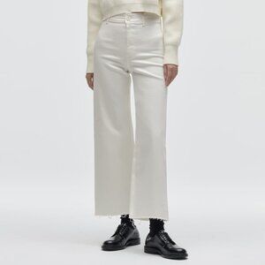 NWT zara marine jean in ecru